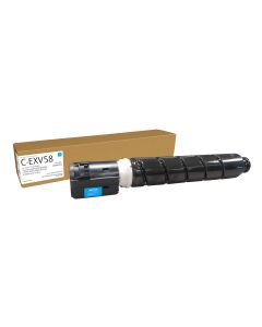 EverydayTM Cyaan Remanufactured Toner van Xerox compatible met Canon C-EXV58 (3764C002AA), Standaard capaciteit
