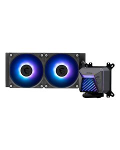 MSI MAG CORELIQUID A15 240 Moederbord, Processor Alles-in-één vloeistofkoeler 12 cm Zwart 1 stuk(s)