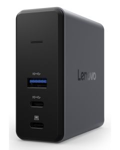 Lenovo X9 Charging GaN Dock Bedraad USB 3.2 Gen 2 (3.1 Gen 2) Type-C Grijs
