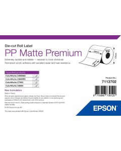 Epson 7113702 printeretiket Wit Zelfklevend printerlabel