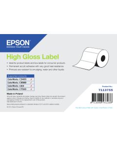 Epson High Gloss Label Zelfklevend printerlabel