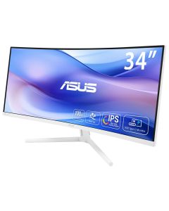 ASUS VU34WCIP-W computer monitor 86,4 cm (34") 3440 x 1440 Pixels Wide Quad HD Wit