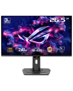 ASUS ROG Strix OLED XG27UCDMG computer monitor 67,3 cm (26.5") 3840 x 2160 Pixels 4K Ultra HD QD-OLED Zwart
