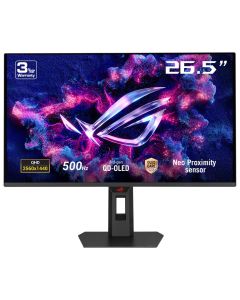 ASUS ROG Strix OLED XG27AQDPG computer monitor 67,3 cm (26.5") 2560 x 1440 Pixels Wide Quad HD QD-OLED Zwart