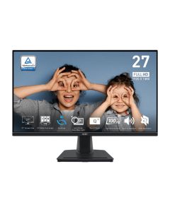 MSI Pro MP275QDE computer monitor 68,6 cm (27") 2560 x 1440 Pixels Wide Quad HD LCD Zwart