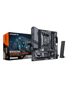 GIGABYTE B550M GAMING X WIFI6 moederbord AMD B550 Socket AM4 micro ATX