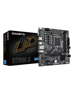 GIGABYTE B760M E moederbord Intel B760 LGA 1700 micro ATX
