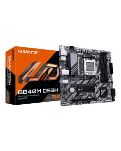 GIGABYTE B840M DS3H moederbord AMD B840 Socket AM5 micro ATX