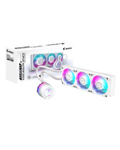 GIGABYTE AORUS WATERFORCE X II 360 ICE Processor Alles-in-één vloeistofkoeler 12 cm Wit