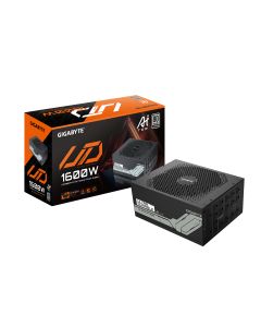 GIGABYTE UD1600PM PG5 AI TOP power supply unit 1600 W 20+4 pin ATX ATX Zwart