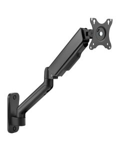 Techly ICA-LCD G112E flat panel bureau steun 81,3 cm (32") Muur Zwart