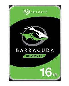 Seagate Barracuda 16TB interne harde schijf 7200 RPM 512 MB 3.5" SATA