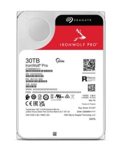 Seagate IronWolf Pro ST30000NT011 interne harde schijf 30 TB 7200 RPM 512 MB 3.5" SATA III