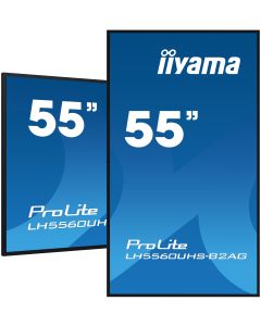 iiyama LH5560UHS-B2AG beeldkrant Digitaal A-kaart 138,7 cm (54.6") LED Wifi 500 cd/m² 4K Ultra HD Zwart Type processor Android 11 24/7
