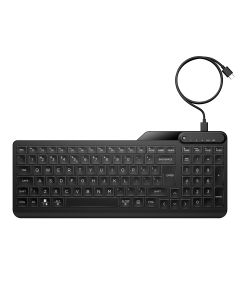 HP 405 backlit toetsenbord met kabel voor meerdere apparaten