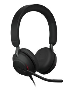 Jabra Evolve2 40 SE Headset Bedraad Hoofdband Kantoor/callcenter USB Type-C / USB Type-A Zwart