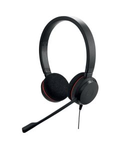 Jabra Evolve 20 Headset Bedraad Hoofdband Kantoor/callcenter USB Type-C / USB Type-A Zwart