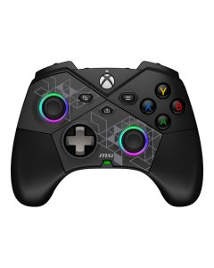 MSI FORCE PRO W CONTROLLER Zwart USB 2.0 Gamepad Analoog/digitaal Android, PC, Xbox One S, Xbox One X, Xbox Series S, Xbox Series X