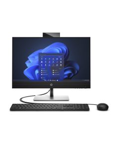 HP ProOne 440 G9 Intel® Core™ i3 i3-13100T 60,5 cm (23.8") 1920 x 1080 Pixels Touchscreen Alles-in-één-pc 16 GB DDR4-SDRAM 512 GB SSD Windows 11 Pro Wi-Fi 6E (802.11ax) Zwart, Zilver