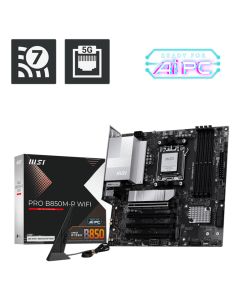 MSI PRO B850M-P WIFI moederbord AMD B850 Socket AM5 micro ATX