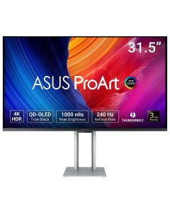 ASUS ProArt OLED PA32UCDM computer monitor 80 cm (31.5") 3840 x 2160 Pixels 4K Ultra HD QD-OLED Zilver