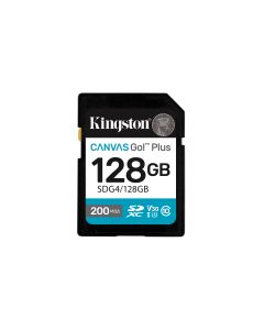 Kingston Technology Canvas Go! Plus 128GB SDXC Canvas Go Plus Gen4 200MB/s C10 UHS-I U3 V30