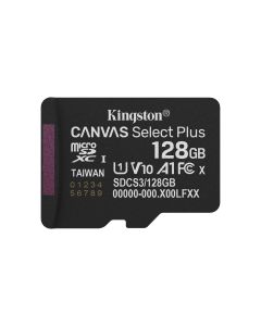 Kingston Technology 128GB micSDXC Canvas Select Plus Gen3 150R A1 enkel pakket zonder ADP