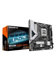 GIGABYTE B840M EAGLE WIFI6 moederbord AMD B840 Socket AM5 micro ATX
