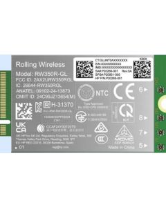 HP 4G LTE-Advanced Pro Cat19 WWAN interfacekaart/-adapter Intern