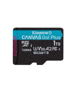 Kingston Technology 1TB microSDXC Canvas Go! Plus Gen4 200R A2 U3 enkel pakket zonder adapter