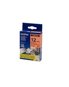 Brother TZ-B31 labelprinter-tape Zwart op fluorescerend oranje