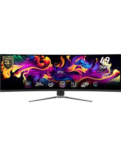 MSI MPG 491CQPDE QD-OLED computer monitor 124,5 cm (49") 5120 x 1440 Pixels Dual QHD Zwart