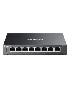 TP-Link Omada ES208GP netwerk-switch Managed L2 Gigabit Ethernet (10/100/1000) Power over Ethernet (PoE) DIN-rail Zwart