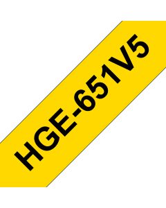 Brother HGE-651V5 labelprinter-tape