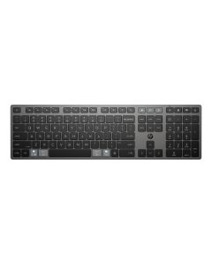HP KBD 720Multi-DeviceRchrgblWL FR toetsenbord Thuis/Werk USB + Bluetooth Zwart