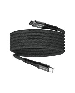 Verbatim Sync & Charge Magnetische Kabel - 100W USB-C naar USB-C 120 cm Zwart