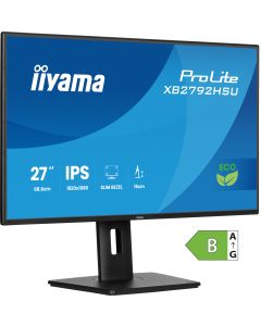 iiyama ProLite XB2792HSU-B1 computer monitor 68,6 cm (27") 1920 x 1080 Pixels Full HD LED Zwart