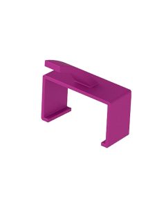 Lanview Clips for Slim & Bendable Series 20 pcs Purple Paars Kunststof 150 mm 20 stuk(s)
