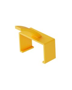 Lanview Clips for Slim & Bendable Series 20 pcs Yellow Geel Kunststof 150 mm 20 stuk(s)