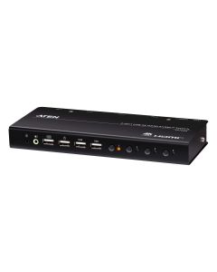 ATEN CS784H KVM-switch Zwart