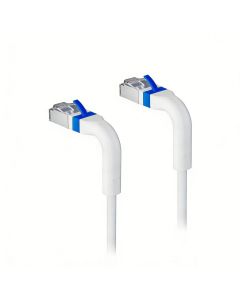 Lanview LV-6AFTP-FLEX-ANG-0025W-S netwerkkabel Wit 0,25 m Cat6a U/FTP (STP)