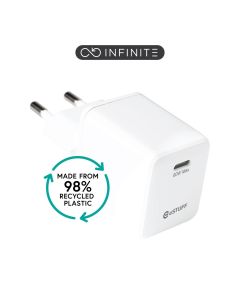 eSTUFF ES637060 oplader voor mobiele apparatuur Smartphone Wit AC Snel opladen Binnen