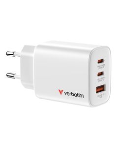 Verbatim 32353 oplader voor mobiele apparatuur Universeel Wit AC Snel opladen Binnen