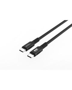 Microconnect MC-USB4-CC40LQ-1.5 USB-kabel USB4 Gen 3x2 1,5 m USB C 240 W Zwart