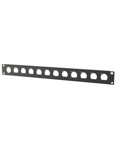 Lanview LVR1U-12D-BL rack-toebehoren