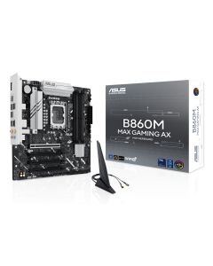 ASUS B860M MAX GAMING AX Intel B860 LGA 1851 (Socket V1) micro ATX