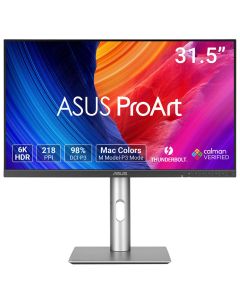 ASUS ProArt PA32QCV computer monitor 80 cm (31.5") 6016 x 3384 Pixels 6K Ultra HD LCD Zilver