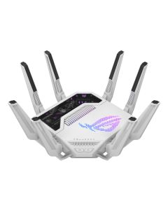 ASUS ROG Rapture GT-BE19000AI draadloze router 10 Gigabit Ethernet Tri-band (2,4 GHz / 5 GHz / 6 GHz) Wit