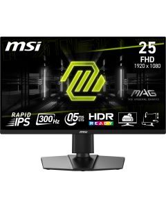 MSI MAG 255PXF computer monitor 62,2 cm (24.5") 1920 x 1080 Pixels Full HD Zwart