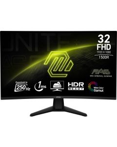 MSI MAG 32C6X computer monitor 80 cm (31.5") 1920 x 1080 Pixels Full HD Zwart